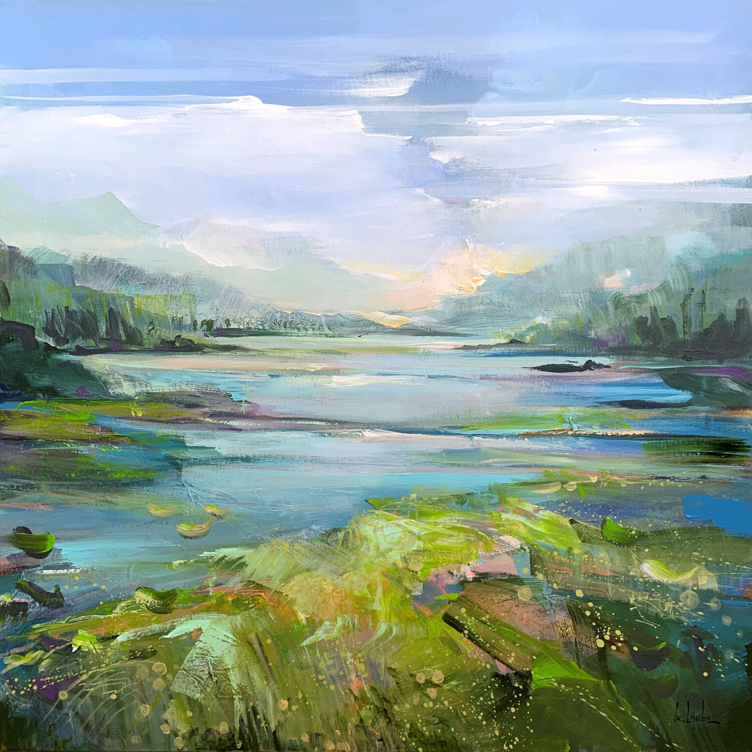Summer at the lake Irina Laube