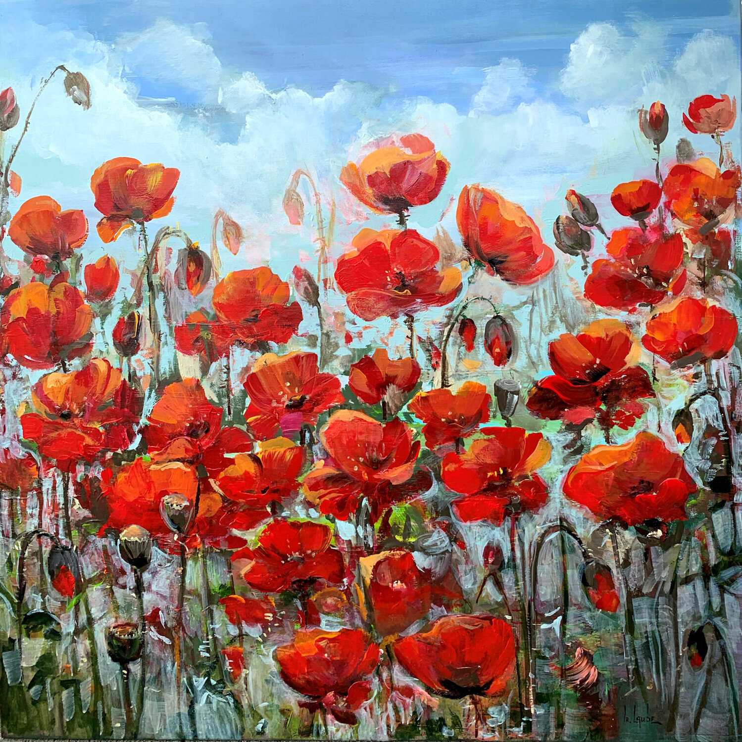 Poppy flowers Irina Laube