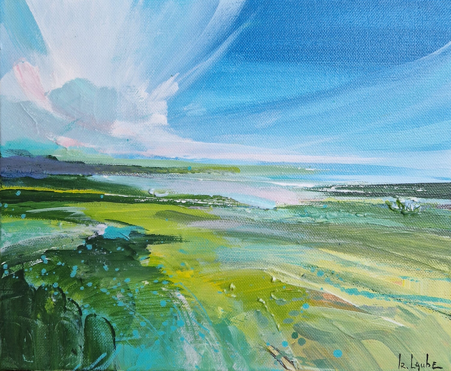 Landscape etude II Irina Laube