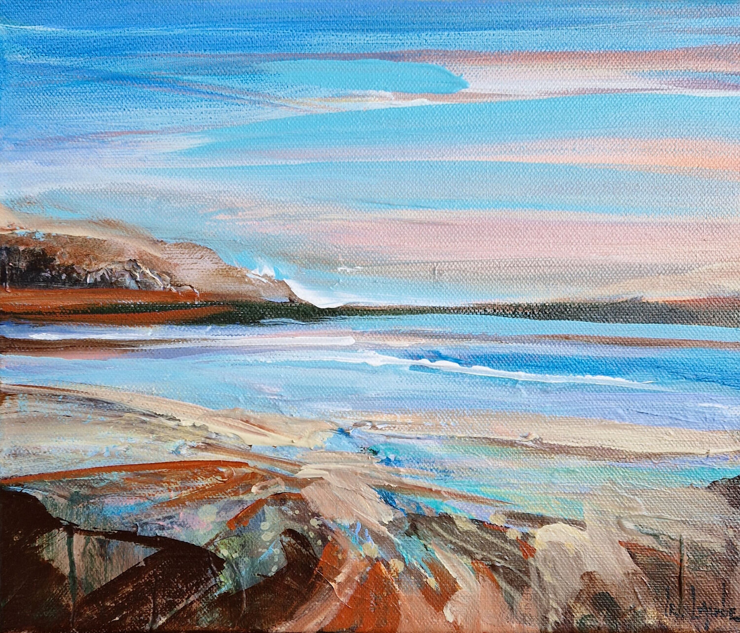 Landscape etude IV Irina Laube