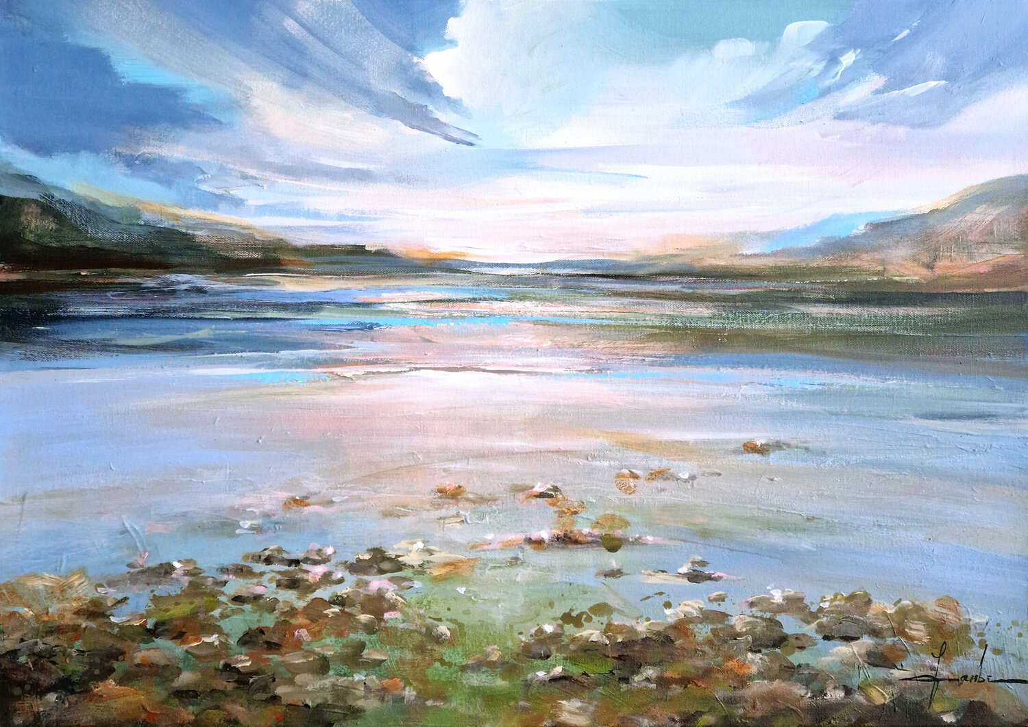 Echoes of a Quiet Shore Irina Laube
