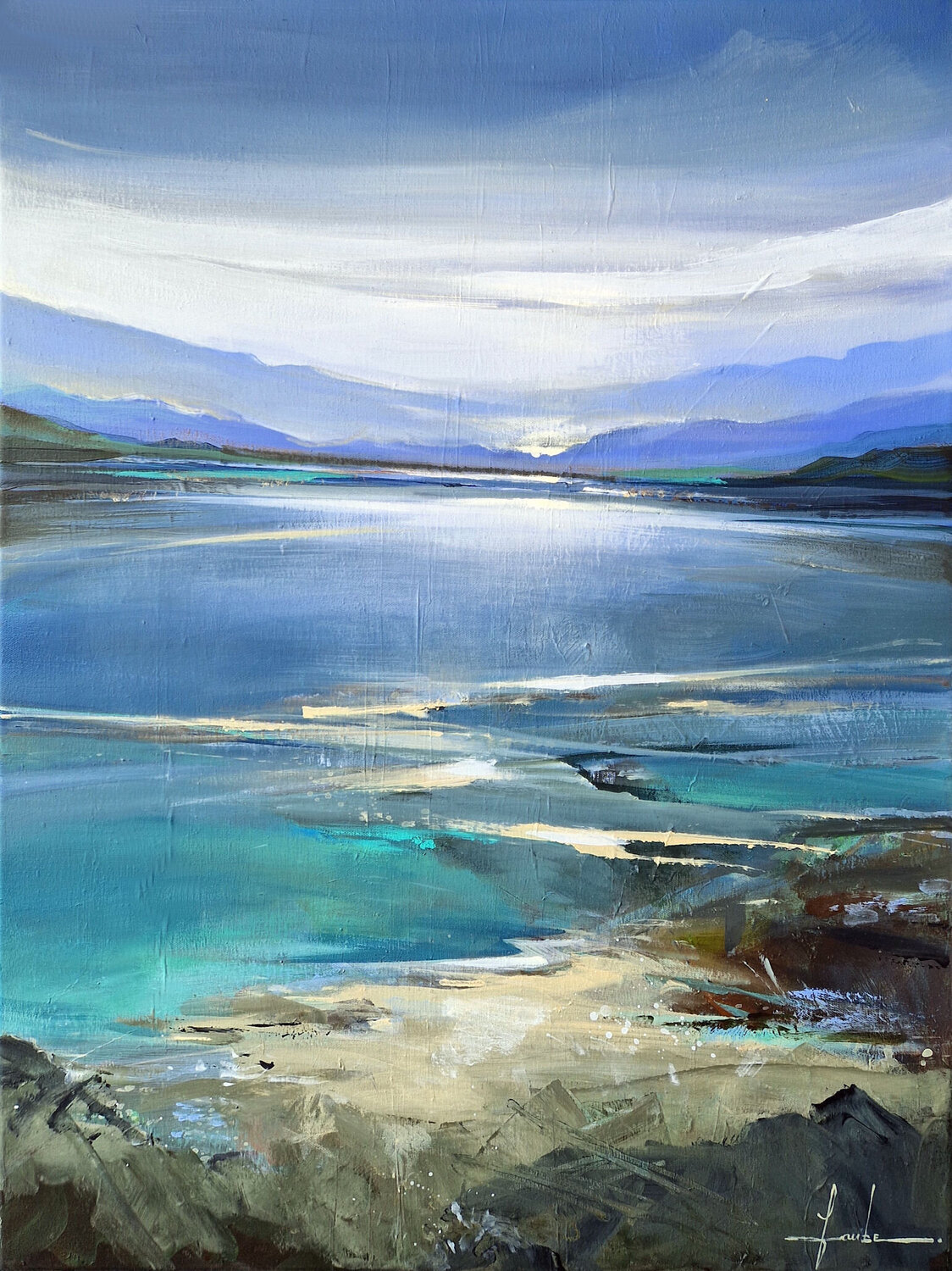Blue Beyond the Shore Irina Laube