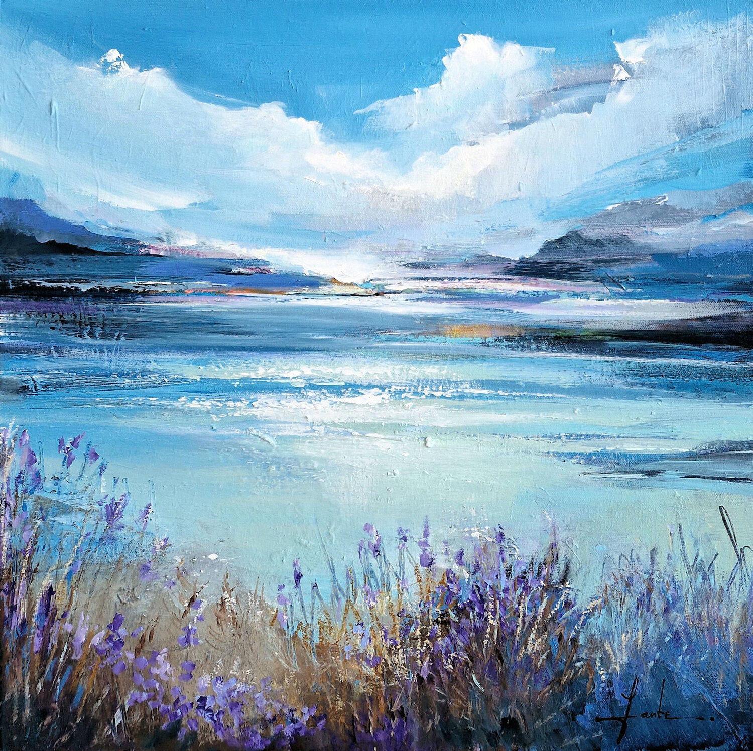 Clouds Over Still Waters Irina Laube