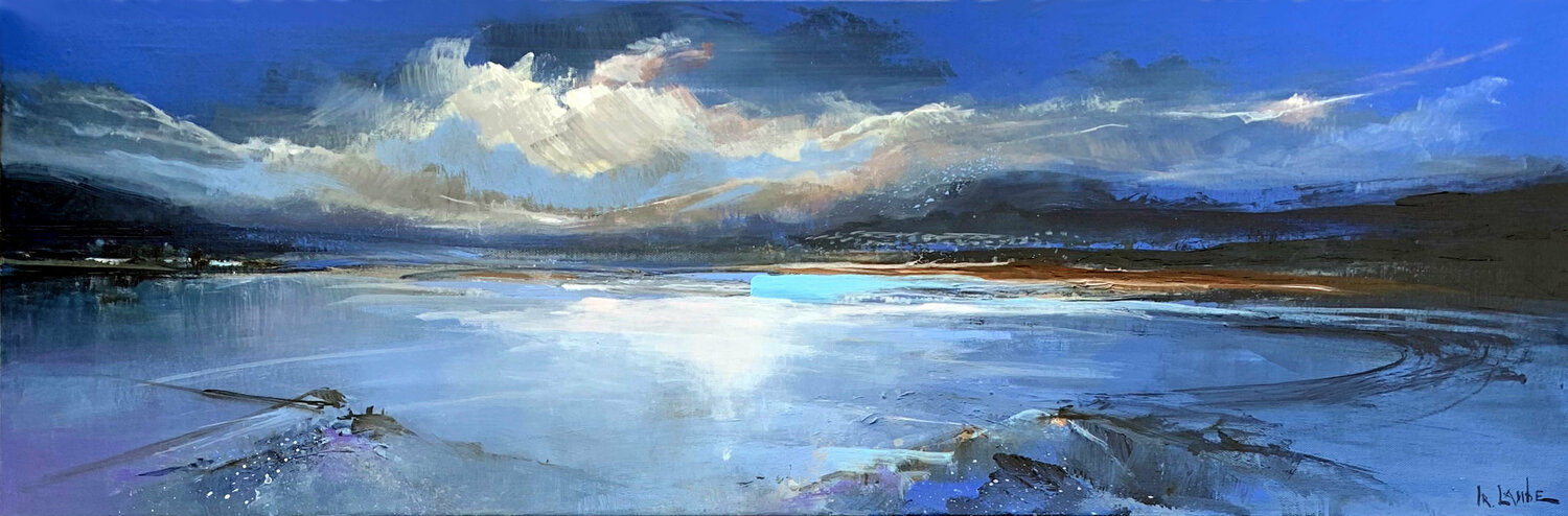 Blue evening Irina Laube