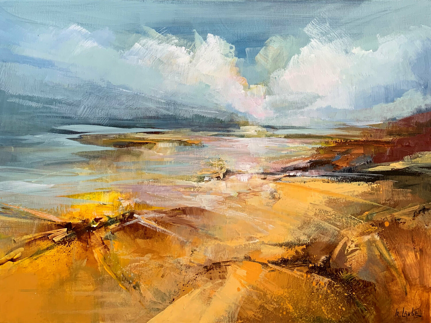 Golden sand Irina Laube