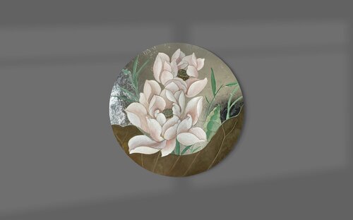 Lotus duet de Margarita Kunizheva, Pintura a la venta en Singulart