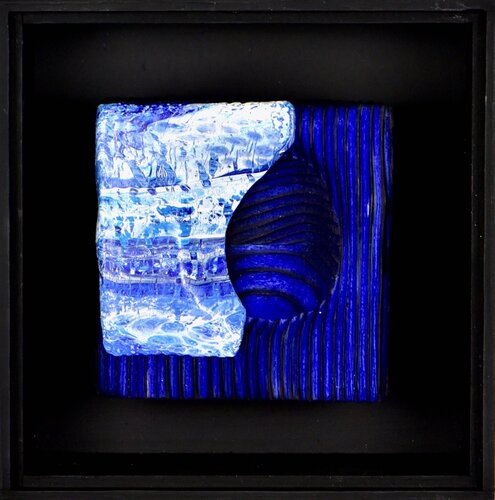 "O.T. aus dem Zyklus Secrets of Fire" van Thomas Girbl, Schilderij te koop op Singulart