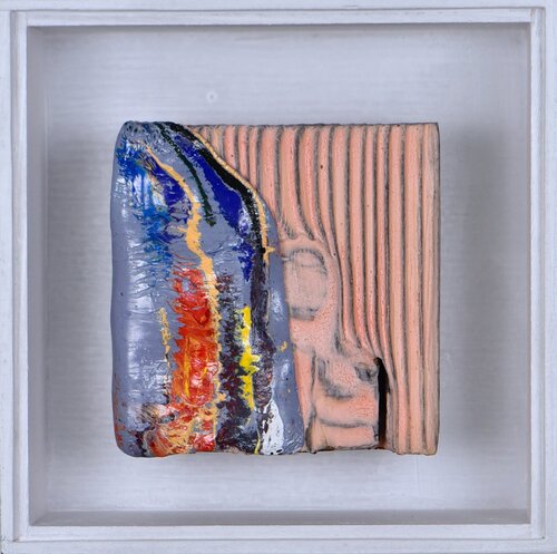 "O.T. aus dem Zyklus Secrets of Fire" van Thomas Girbl, Schilderij te koop op Singulart