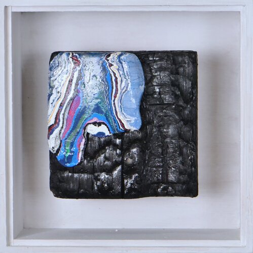 "Feuerberg der Sehnsucht" van Thomas Girbl, Schilderij te koop op Singulart