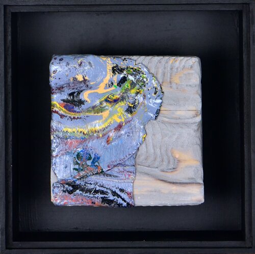 "O.T. aus dem Zyklus Secrets of Fire" van Thomas Girbl, Schilderij te koop op Singulart