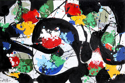 Abstract Composition I van Jenik Cook, Schilderij te koop op Singulart
