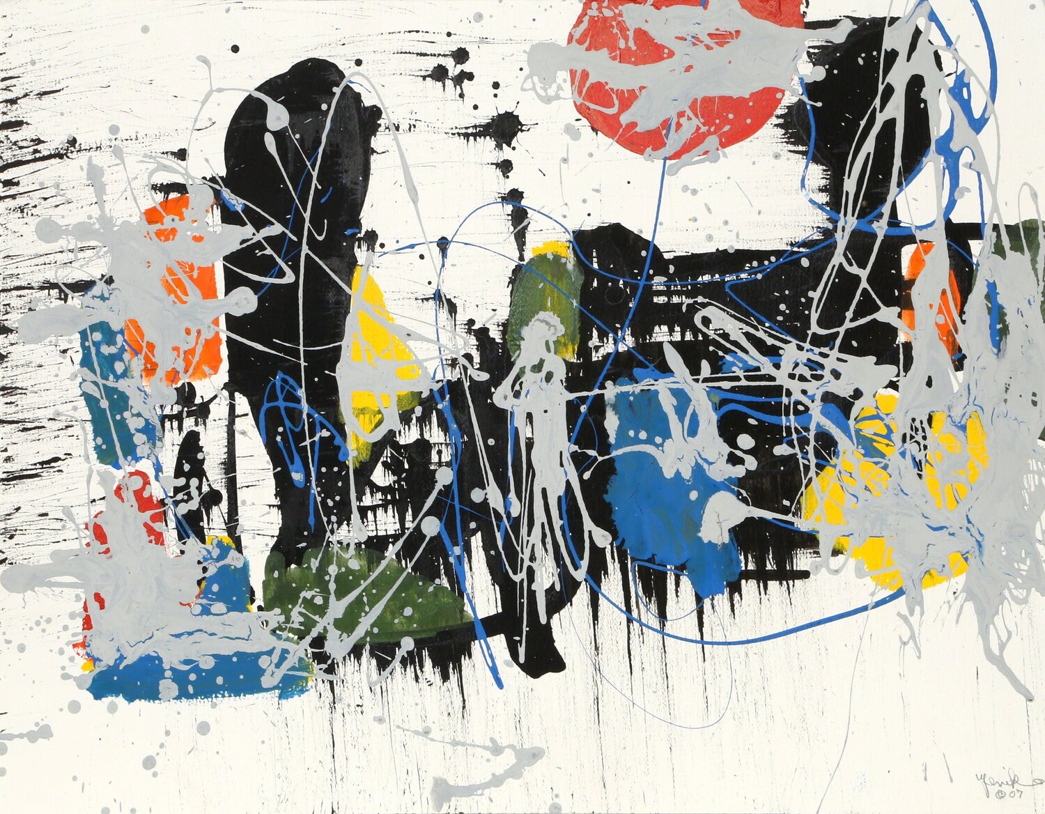 Untitled III Jenik Cook Dipinto originale in vendita