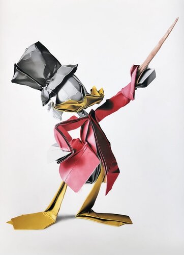 Scrooge McDuck Origami (Limited Edition) by Alessandro Paglia, Print for Sale on Singulart