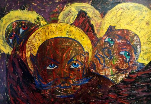 "Buddha" von Kyrylo Bondarenko, Malerei kaufen auf Singulart