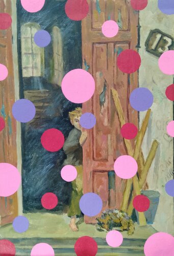 "Child of war" van Kyrylo Bondarenko, Schilderij te koop op Singulart