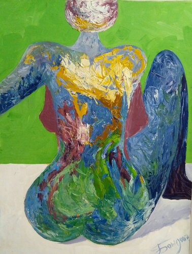 "Pablo Picasso Ballerina" by Kyrylo Bondarenko, Painting for Sale on Singulart