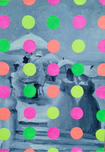 "Miami Beach" van Kyrylo Bondarenko, Schilderij te koop op Singulart