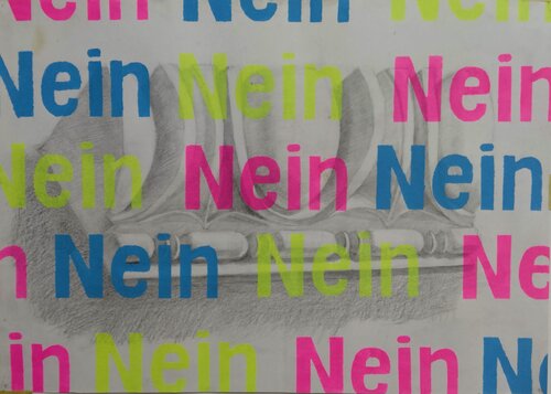 "Gerhard Richter nein" di Kyrylo Bondarenko, Pittura in vendita su Singulart