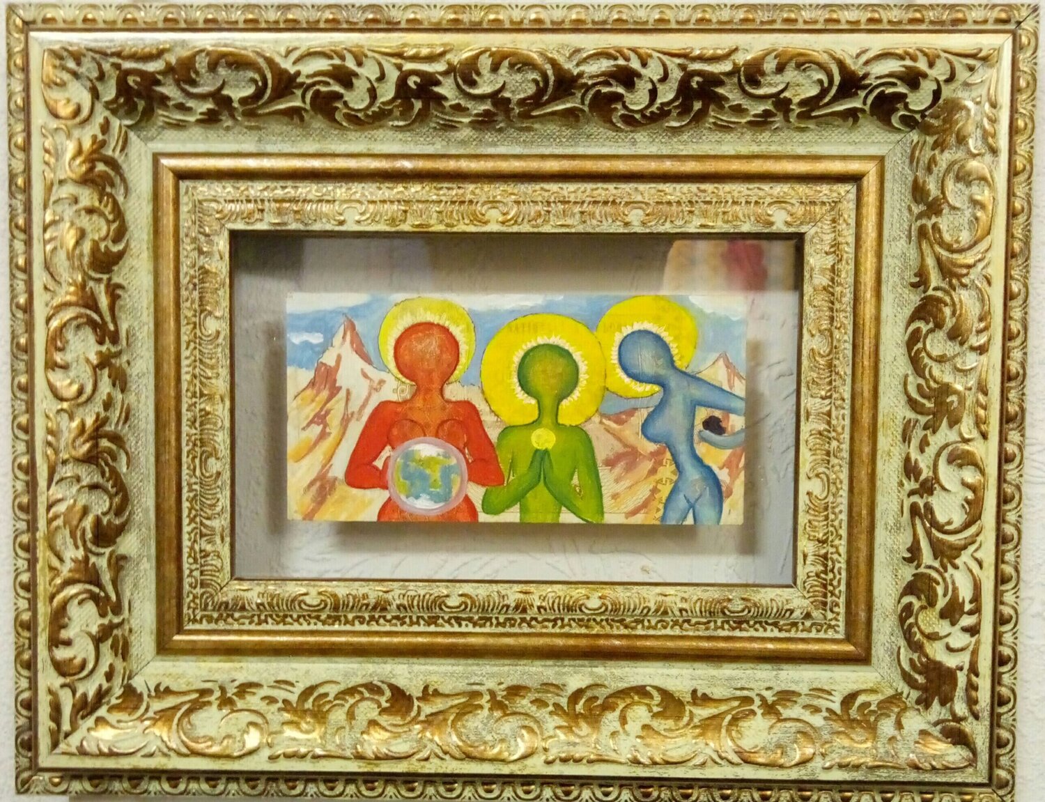 "Trinity" Kyrylo Bondarenko Dipinto originale in vendita