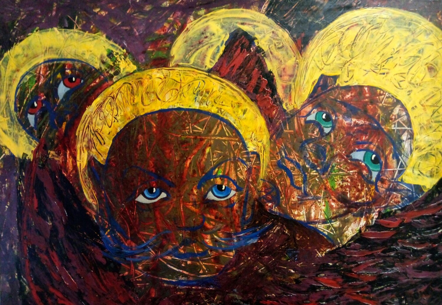 "Buddha" Kyrylo Bondarenko Dipinto originale in vendita