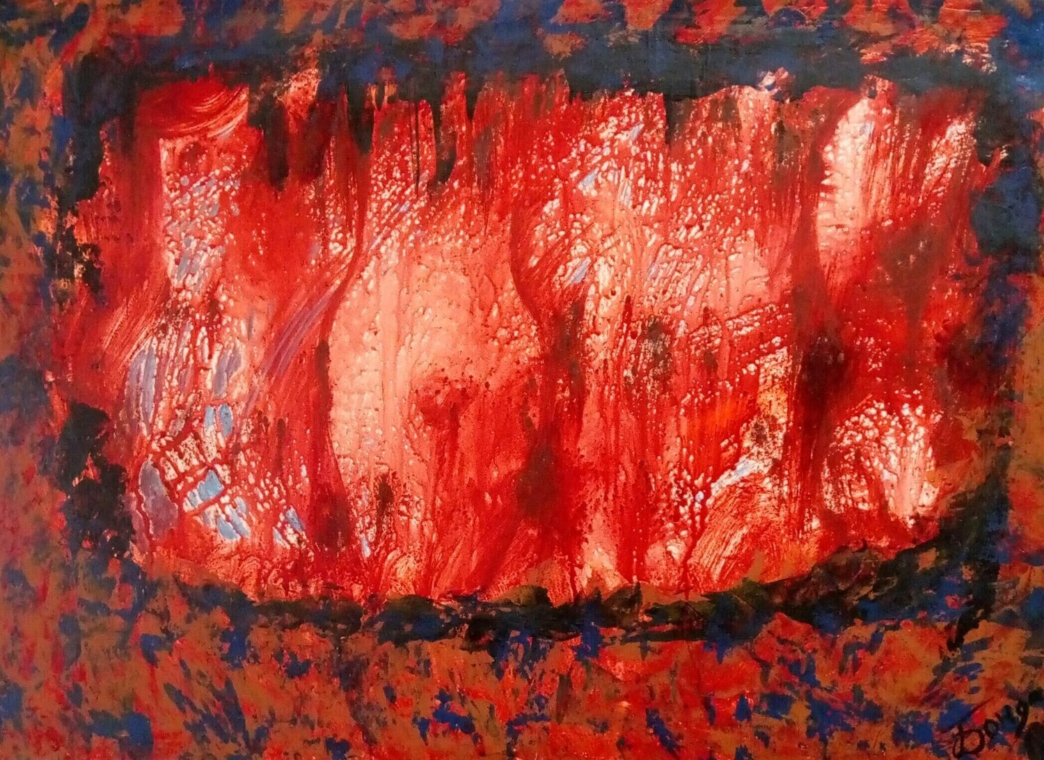 "Gerhard richter charites" Kyrylo Bondarenko Dipinto originale in vendita