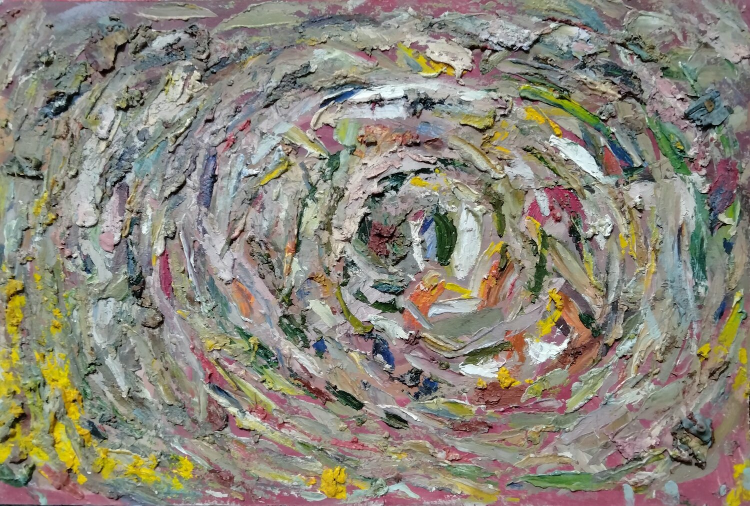 "Jackson Pollock whirlpool" Kyrylo Bondarenko Dipinto originale in vendita