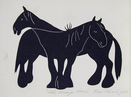 The Wrong Horse van Eric Thake, Afdruk te koop op Singulart
