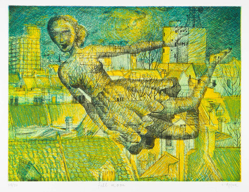 Full Moon by Amanda Upton, Print for Sale on Singulart
