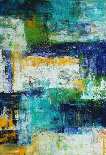 Maritime Klänge van Petra Kirsten, Schilderij te koop op Singulart