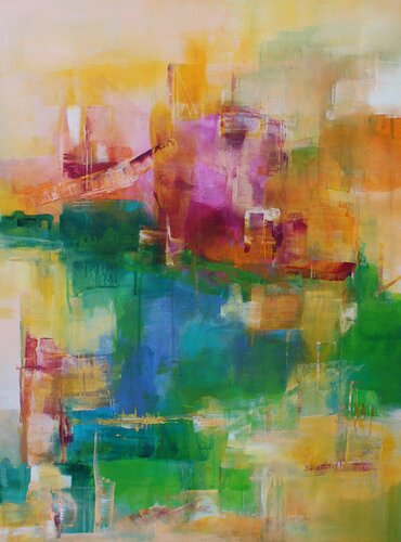 Wärme  spüren di Petra Kirsten, Pittura in vendita su Singulart