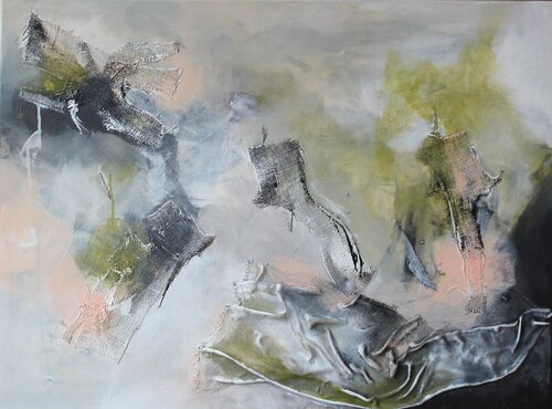 Im Nebel der Träume van Petra Kirsten, Schilderij te koop op Singulart