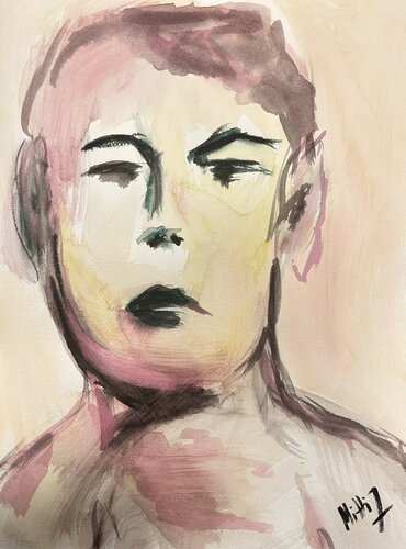 Momentaufnahme der Seele by Roland Mittermeier, Painting for Sale on Singulart