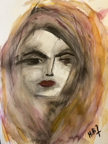 Seelenblick by Roland Mittermeier, Painting for Sale on Singulart