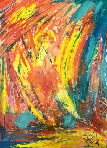Dancing Ballerina by Roland Mittermeier, Work on Paper for Sale on Singulart