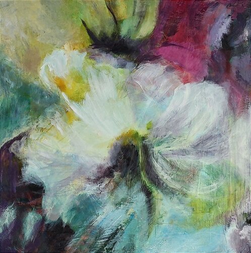 Trio floreale van VALNEA CARNIEL, Schilderij te koop op Singulart