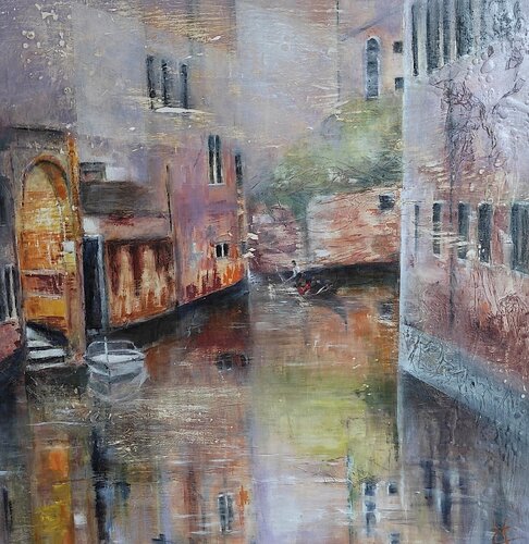 Riflessi veneziani.. di VALNEA CARNIEL, Pittura in vendita su Singulart