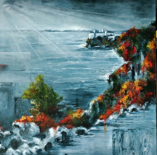 Colori e profumi...autunno sul Carso by VALNEA CARNIEL, Painting for Sale on Singulart