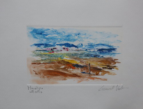 Paesaggio astratto van VALNEA CARNIEL, Werk op papier te koop op Singulart