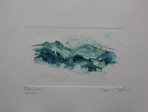 Paesaggio astratto van VALNEA CARNIEL, Werk op papier te koop op Singulart