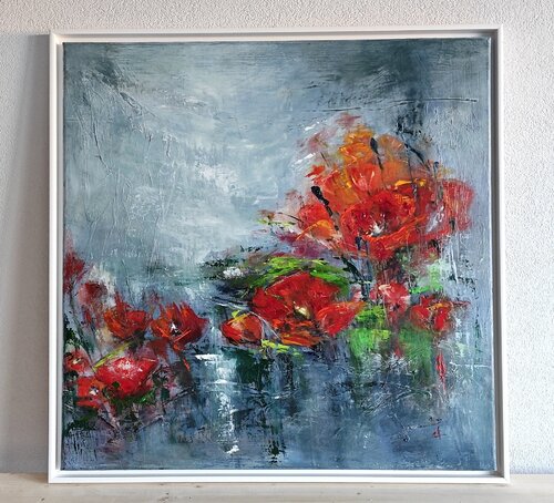 Red passion di VALNEA CARNIEL, Pittura in vendita su Singulart