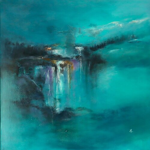 SILENZIO D'ALTA QUOTA by VALNEA CARNIEL, Painting for Sale on Singulart