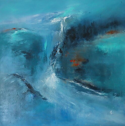 L'ABBRACCIO DELLE VETTE di VALNEA CARNIEL, Pittura in vendita su Singulart