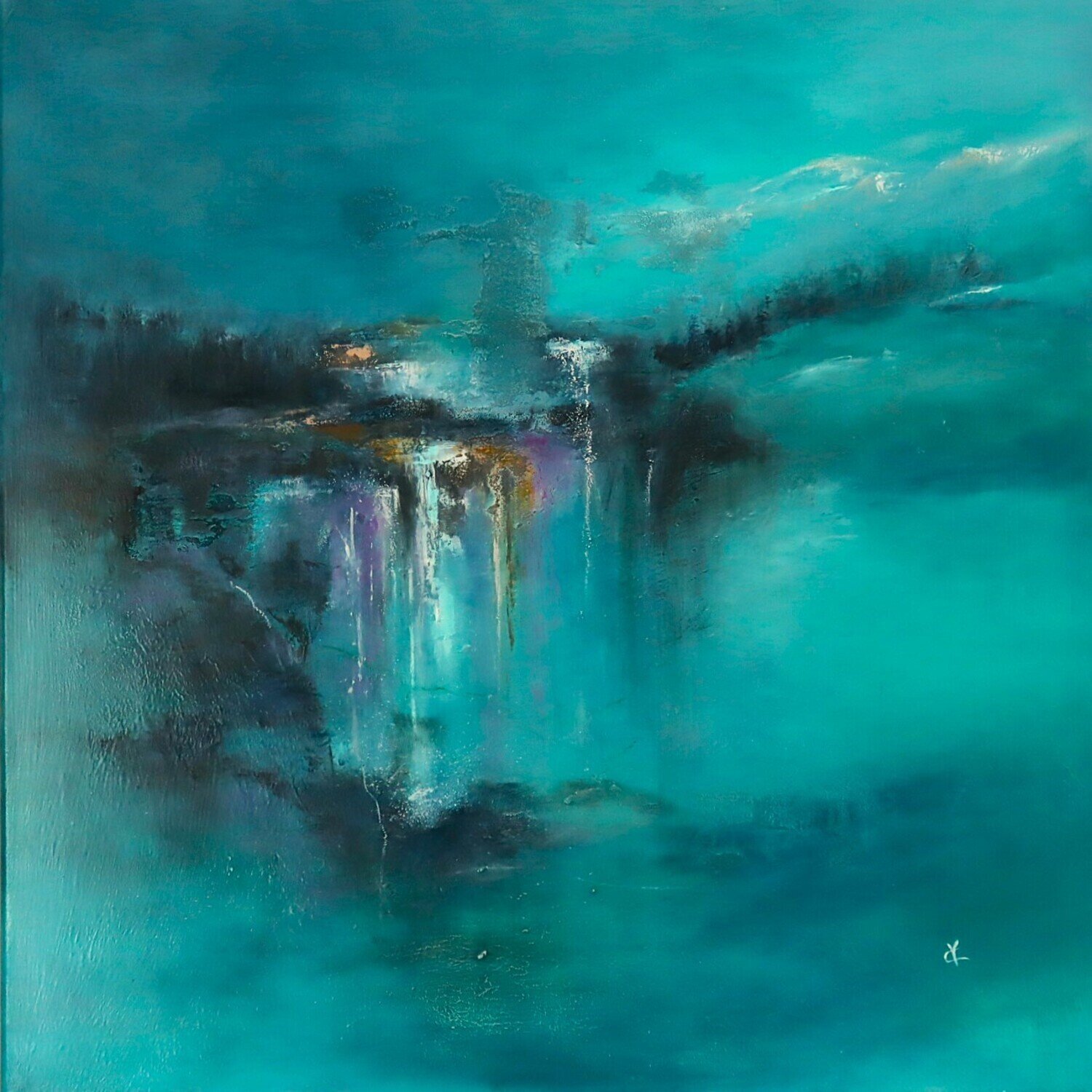 SILENZIO D'ALTA QUOTA VALNEA CARNIEL Pintura original en venta