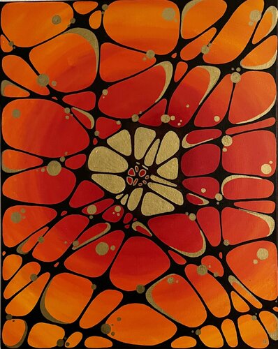 Birth of the Sun de Kseniia Ivanchenko, Pintura a la venta en Singulart