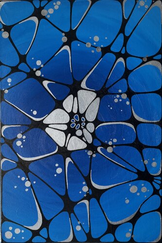 Birth of the Moon by Kseniia Ivanchenko, Painting for Sale on Singulart