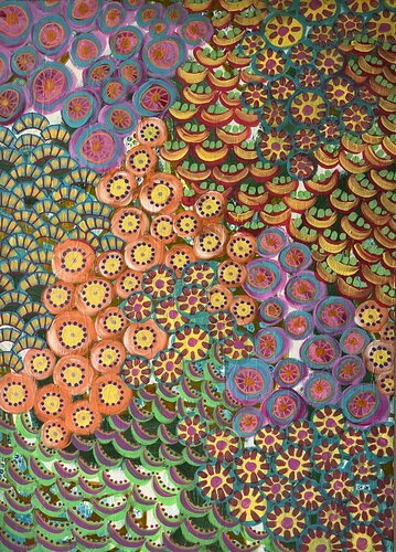 Flourish of Life de Kseniia Ivanchenko, Pintura a la venta en Singulart