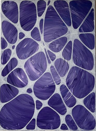 Purple dream de Kseniia Ivanchenko, Pintura a la venta en Singulart