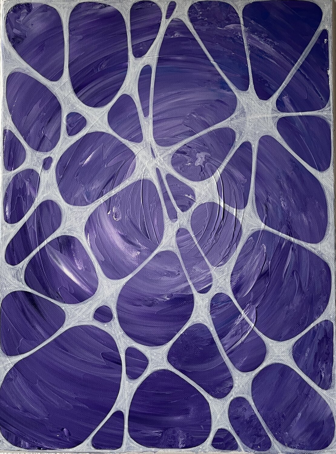 Purple dream Kseniia Ivanchenko Peinture originale à vendre