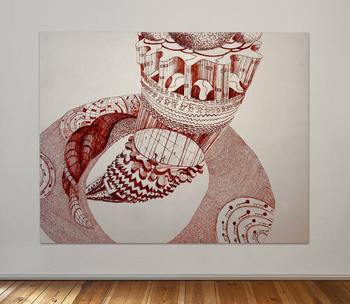 Carousel of Life van Fabian Ling, Schilderij te koop op Singulart