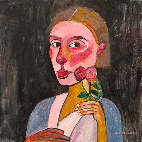 After Paula Modersohn Becker van Elisabetta Zangrandi, Schilderij te koop op Singulart